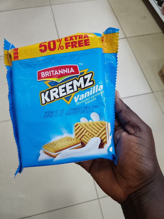 Britannia Kreemz  Flavoured Sandwich Biscuits