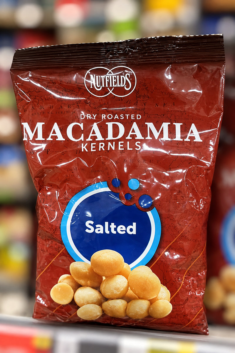 Nutfields Dry Roasted Macadamia Kernels (Salted) 250g