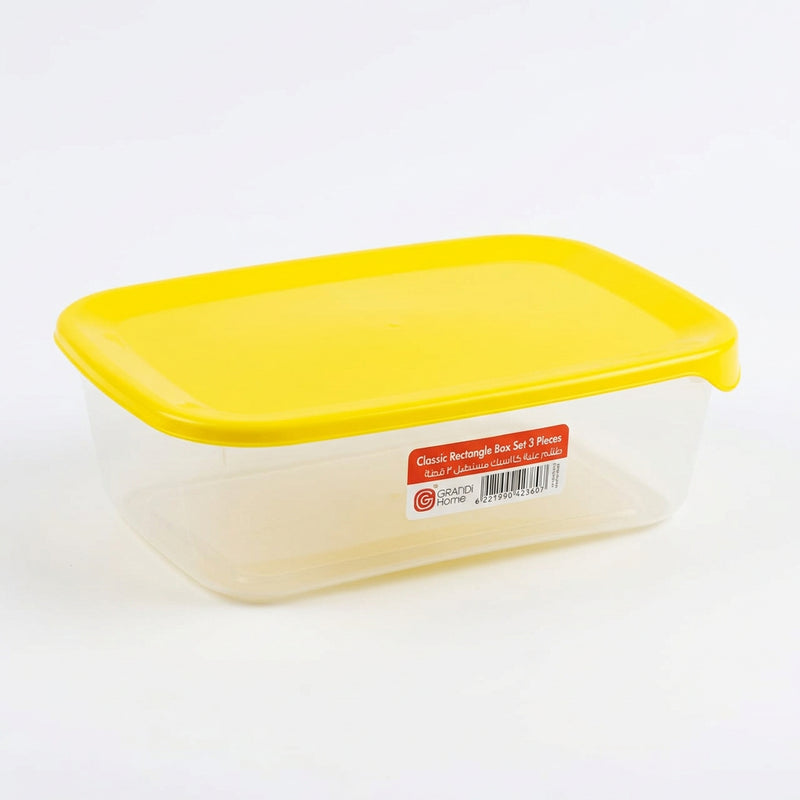 Grandi Home Classic Rectangle Box Set (3 Pieces)