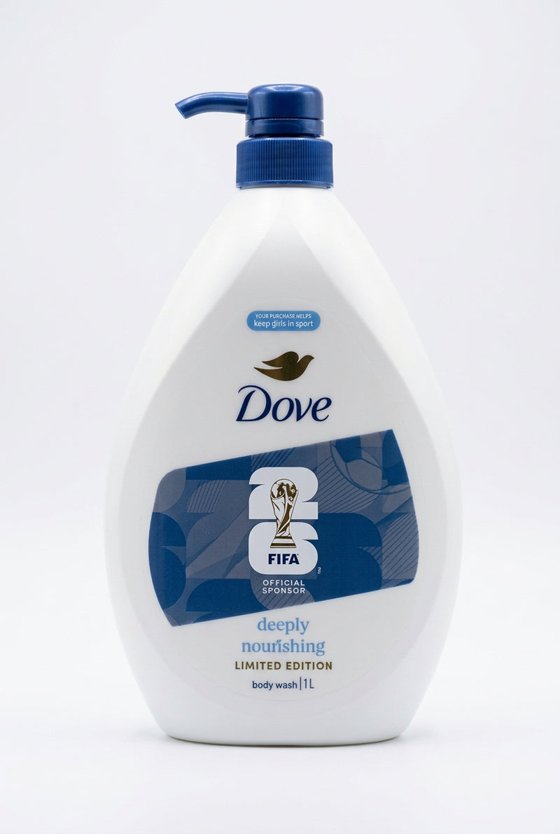 Dove Pflegedusche für trockene Haut – 1-Liter-Flasche