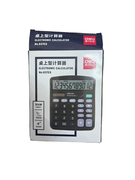 Deli Electronic Calculator - No. 837ES