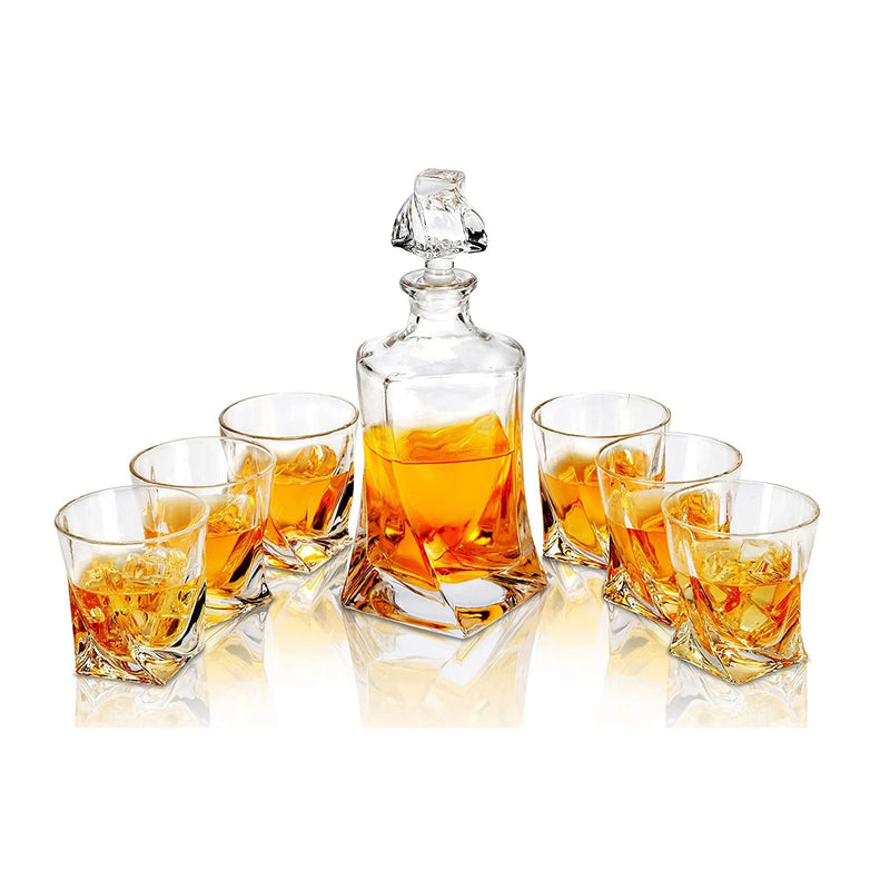 Whiskey Jug Glasses Set Crystal murukali.com
