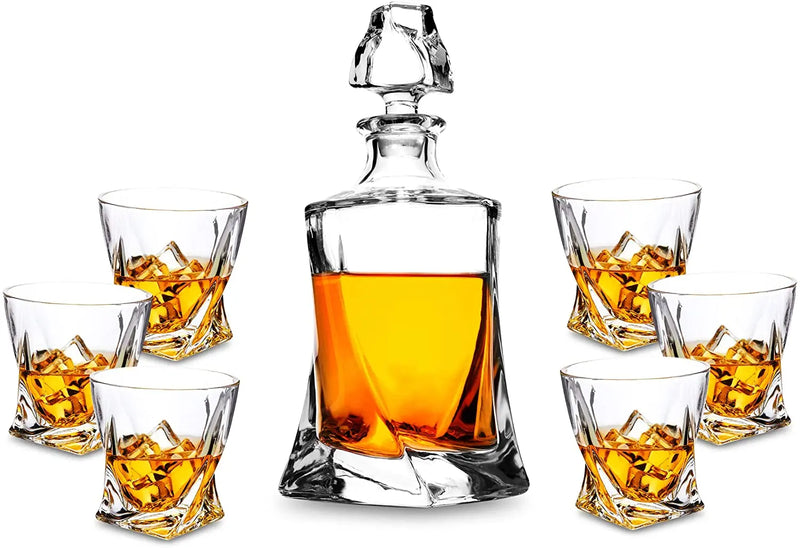 Whiskey Jug Glasses Set Crystal murukali.com