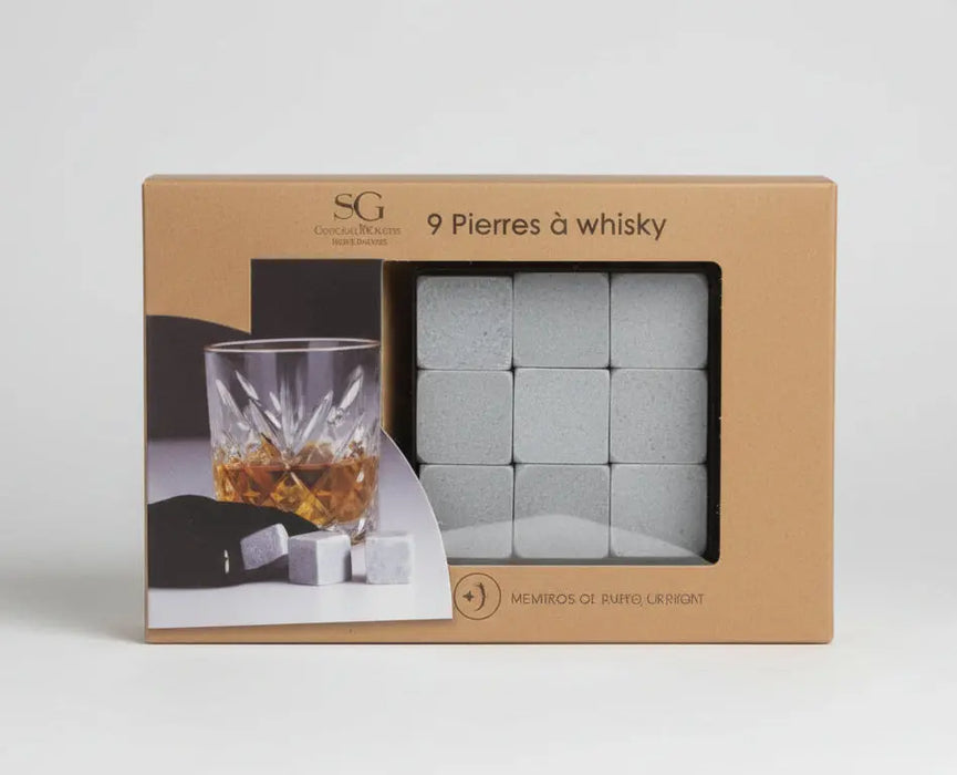Whisky Stones & Glass Gift Set – Chill Your Drink Without Dilution