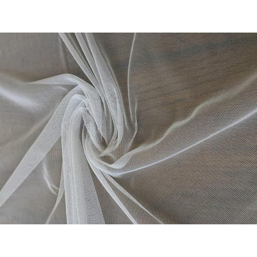White BK Mart Women's Net Fabric Cloth Net for Decoration and Craft /Meter murukali.com