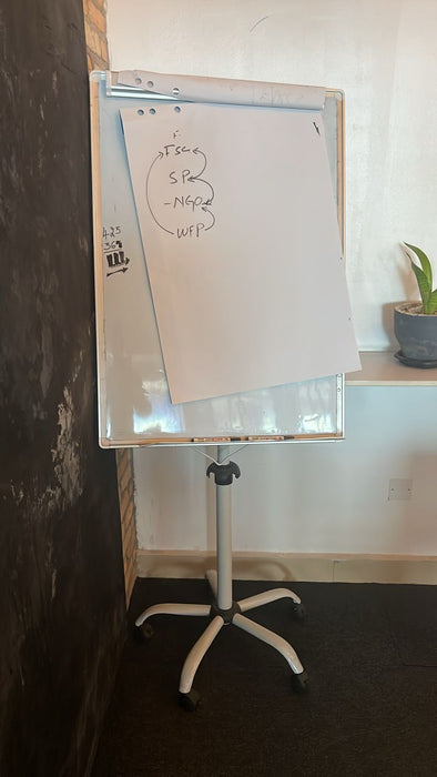 White Board with Stand Size 70*100 murukali.com