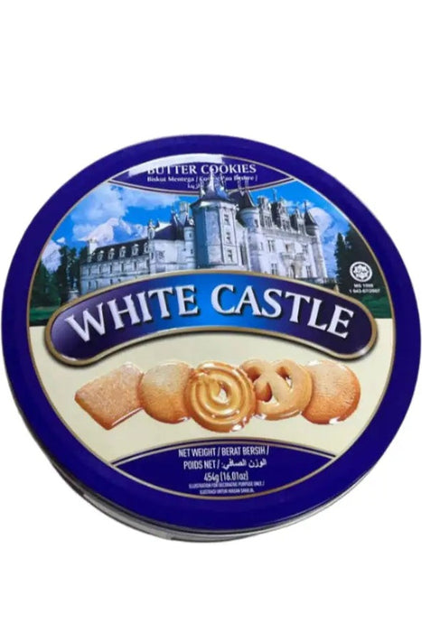 White Castle Butter Cookies 454g – Classic Tin of Sweetness Murukali.com