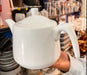 White Ceramic Teapot Murukali.com