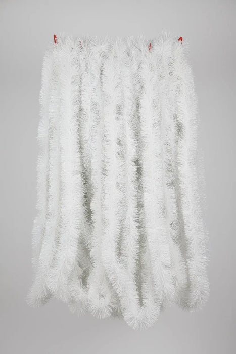 White Christmas Tinsel Garland 1pc Murukali.com