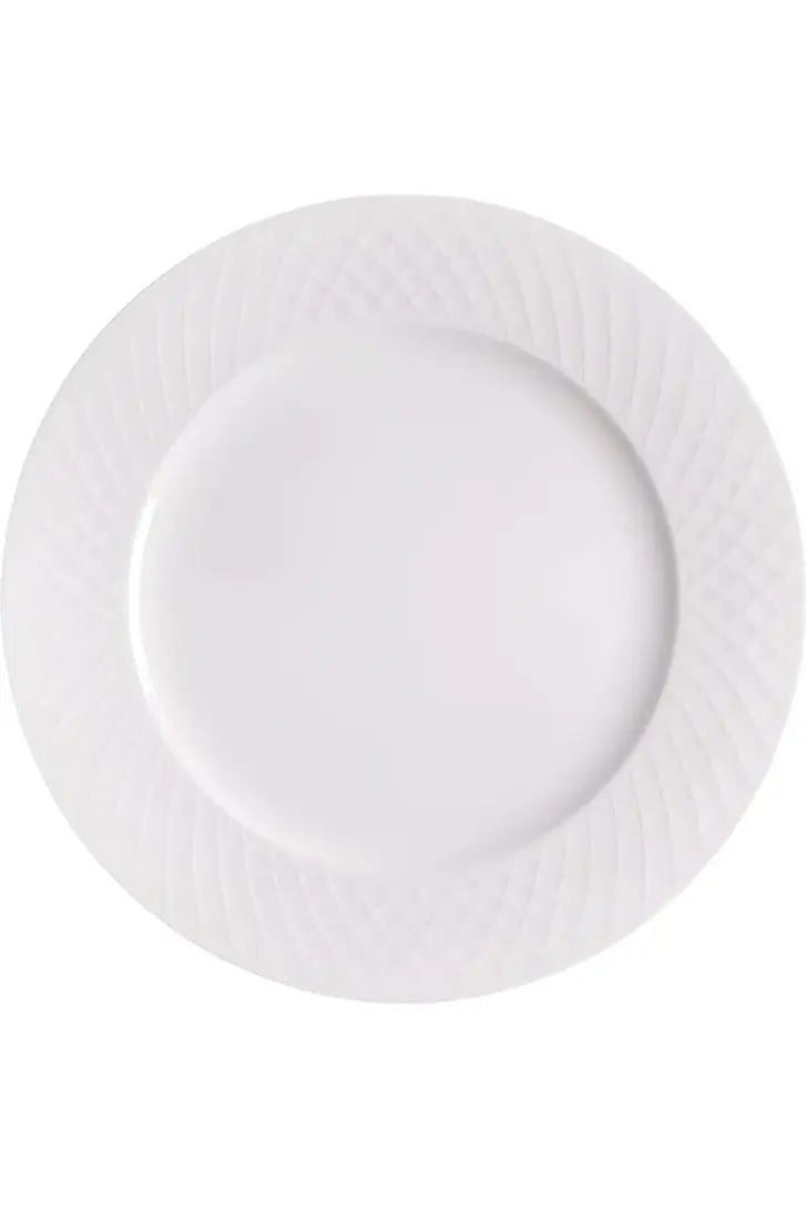 White Dinner Plate Murukali.com