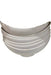 White  Oval Ceramic Serving  Bowl 1pcs Murukali.com