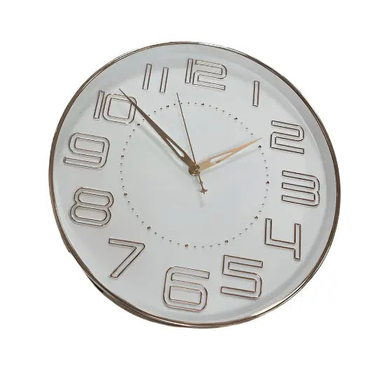 White Quartz  Wall Watch Murukali.com