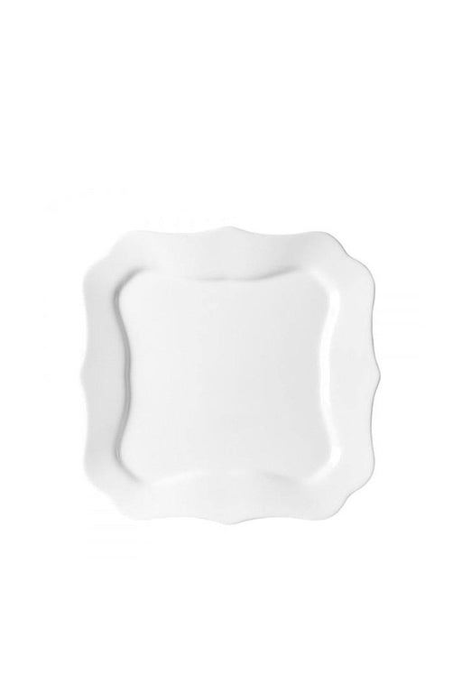 White Square Elegant Line Plate /pc murukali.com