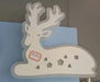 White deer-shaped wall light/lamp Murukali.com