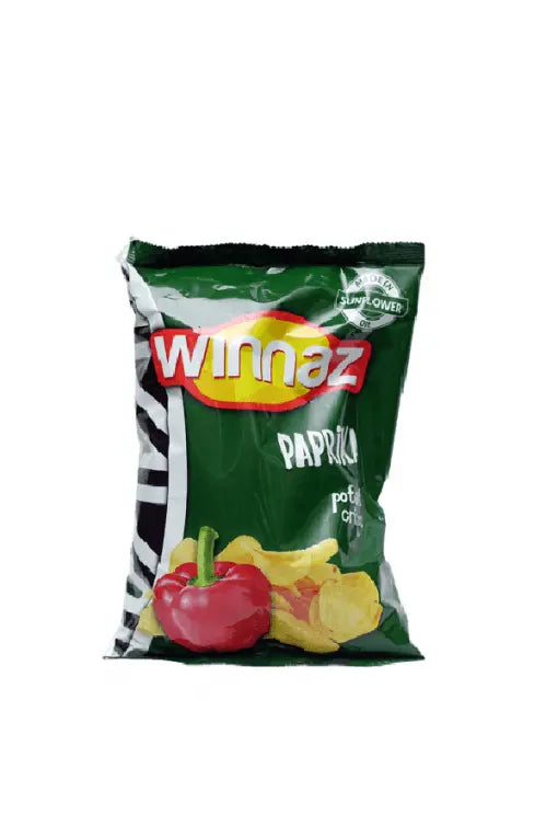 Winnaz paprika potato crisps 30g murukali.com