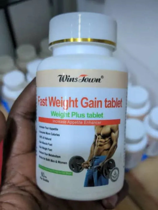 Winstown Fast Weight Gain Tablets - Weight Plus Appetite Enhancer - 50 Tablet Murukali.com