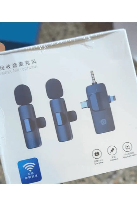 Wireless Microphone for Smartphones & Computer IBABI Tech