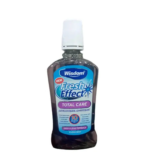 Wisdom Fresh Effect Total Care Antibacterial Mouthwash Murukali.com