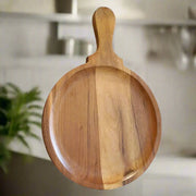Wooden Pizza Serving Tray Murukali.com