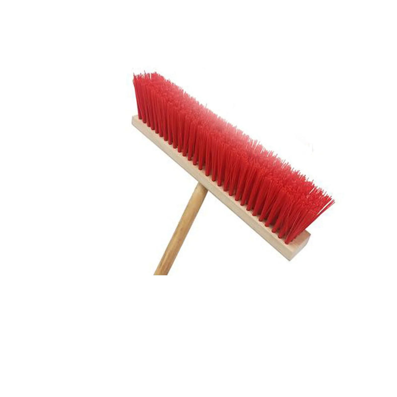 Wooden Red Broom murukali.com