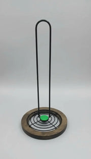 Wooden Stand Paper Tower Holder Murukali.com
