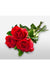 Wrapped 3 Red Fresh Flowers murukali.com