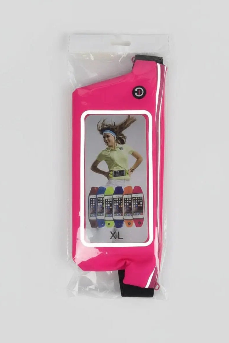 XL Sport Running Waist Bag with Transparent Phone Pouch Murukali.com