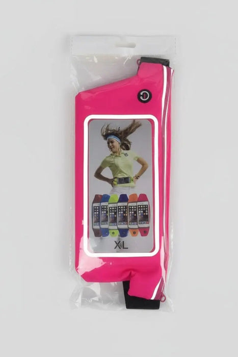 XL Sport Running Waist Bag with Transparent Phone Pouch Murukali.com