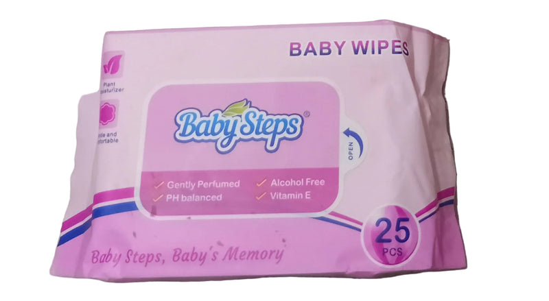 BABY WIPES 25PCS