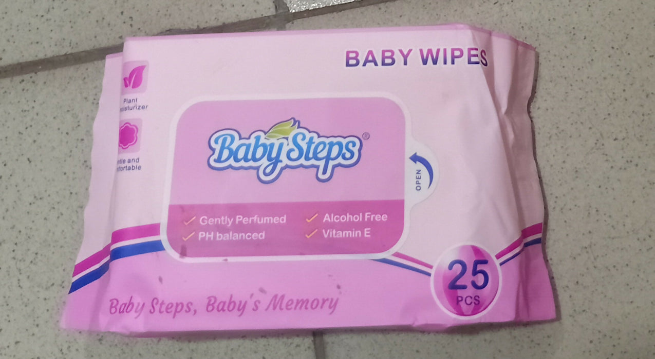 BABY WIPES 25PCS