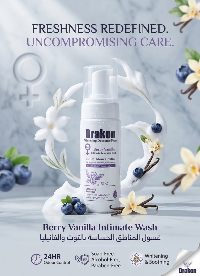 DRAKON whitening defense foama200ml