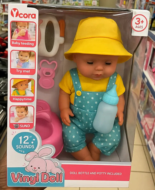 Ycora Vinyl Doll Toy (12-Inch) Murukali.com