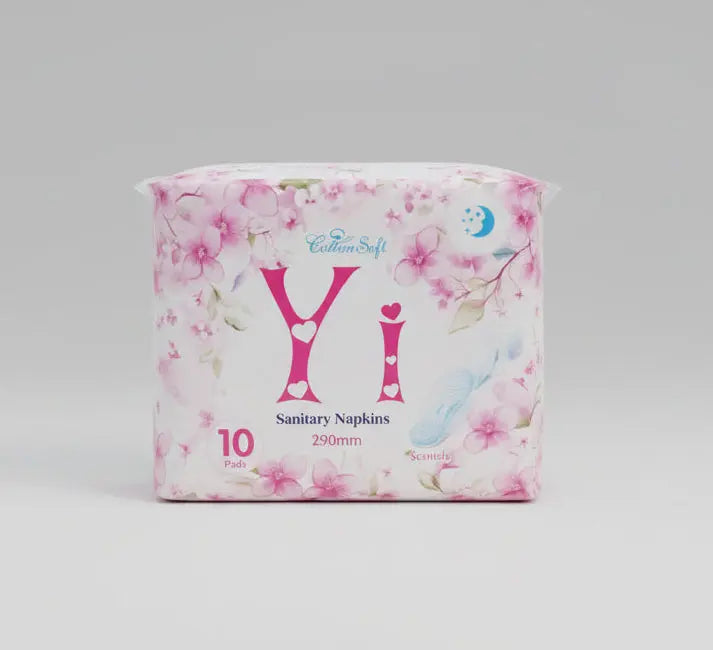 Yi Cotton Soft Sanitary Napkins – 10 Pads (290mm)