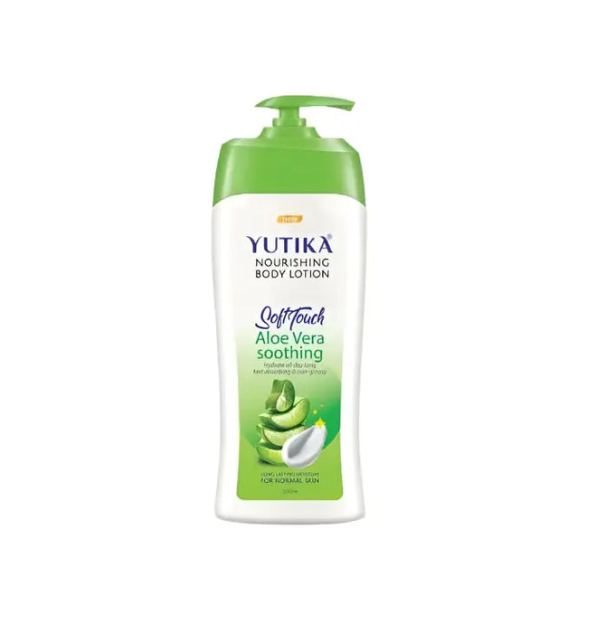 Yutika Nourishing Body Lotion Soft Touch Aloe Vera 500ml Murukali.com