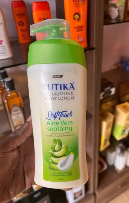 Yutika Nourishing Body Lotion Soft Touch Aloe Vera 500ml Murukali.com