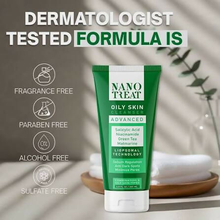 Nano-treat Oily Skin Cleanser 200 ml