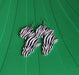 Zebra Print Africa Map Earrings Murukali.com