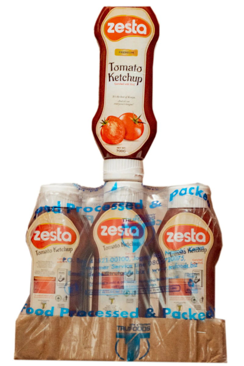 Zesta Tomato Ketchup 700ml VECTA GLOBAL DISTRIBUTORS LTD
