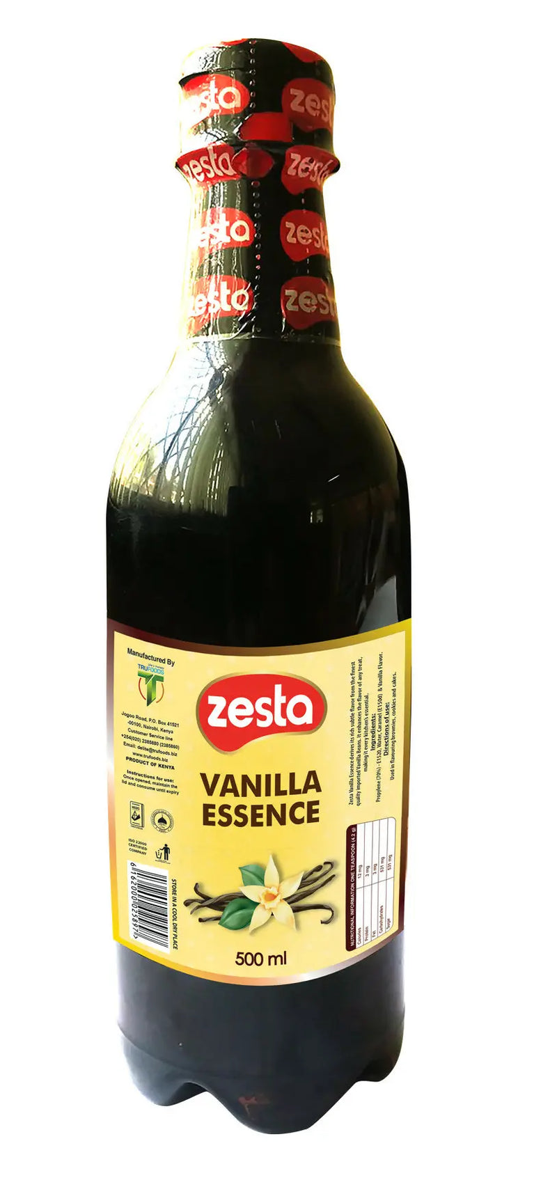 Zesta Vanilla Essence 500ml VECTA GLOBAL DISTRIBUTORS LTD