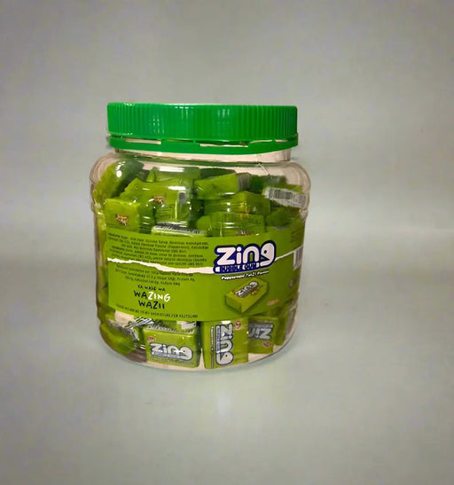 Zing Chewing Gum Jar – Peppermint Twist Flavor 100pcs Murukali.com