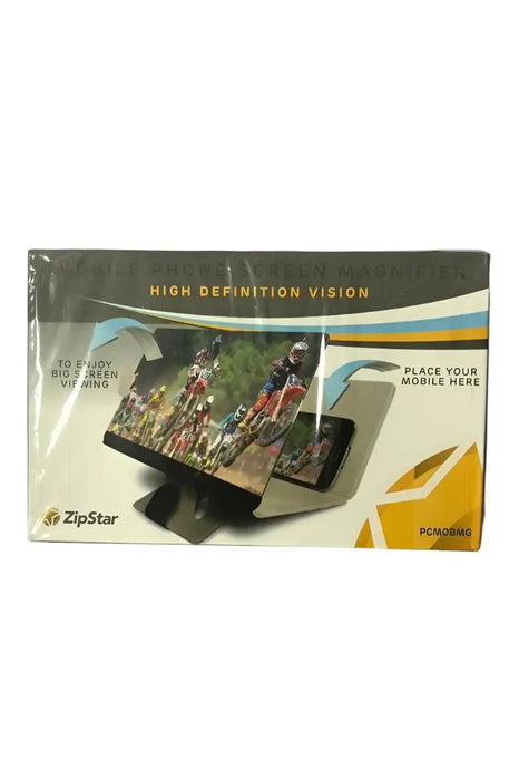 ZipStar Screen Amplifier/Mobile Phone Screen 2 - 4x Magnifier Office CityTower