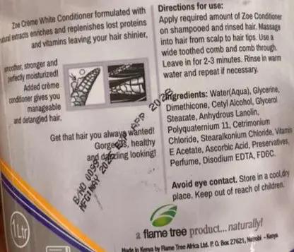 Zoe Creme White Conditioner 1L Murukali.com