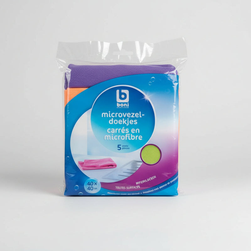 Pack Microfiber Wipes - Soft & Absorbent Cleaning Cloths