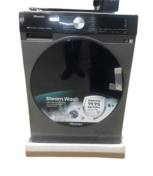 Hisense Washing Machines 10Kg Washer Capacity Silver Color