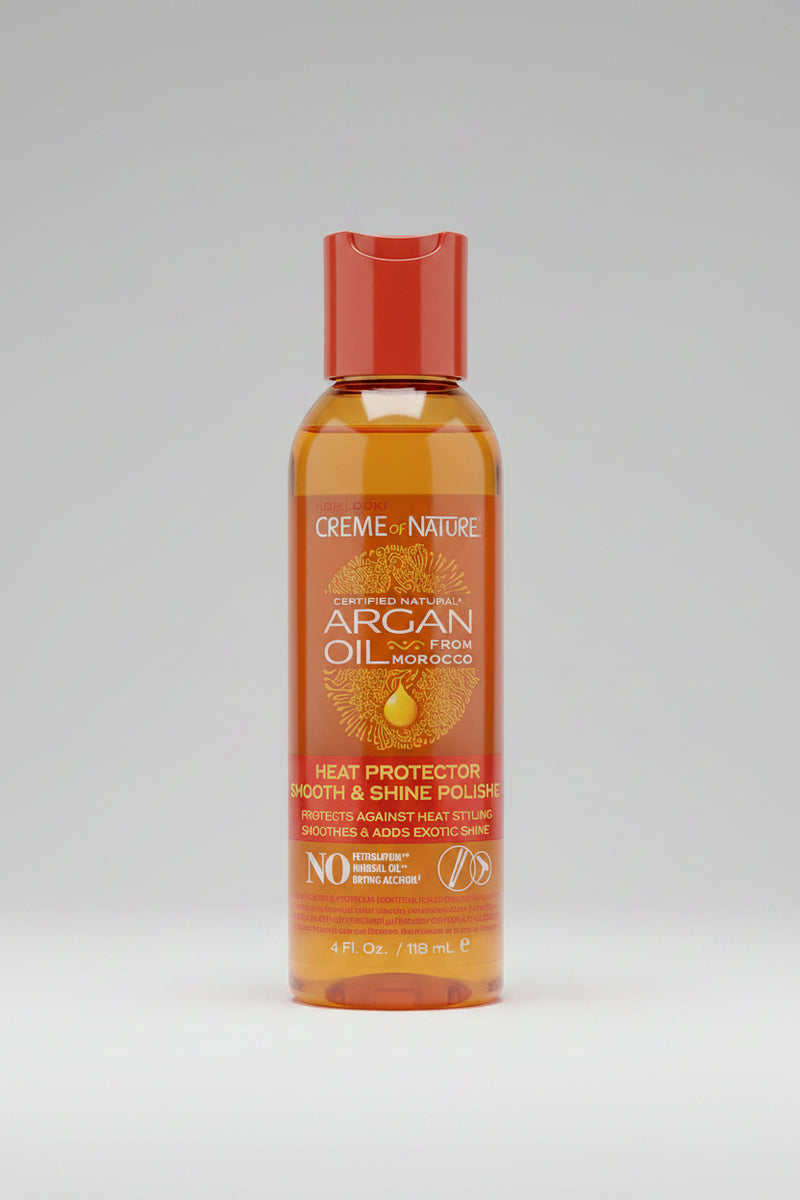 Creme of Nature Argan Oil Hitzeschutz Glättungs- & Glanzpolitur (118ml)