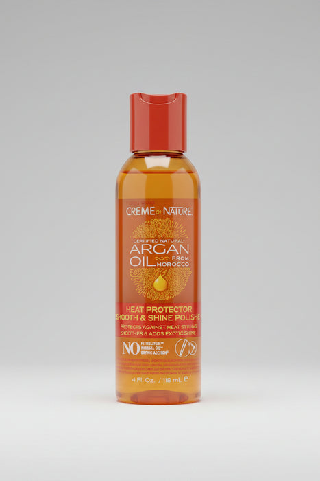Creme of Nature Argan Oil Heat Protector Smooth & Shine Polisher (118ml)