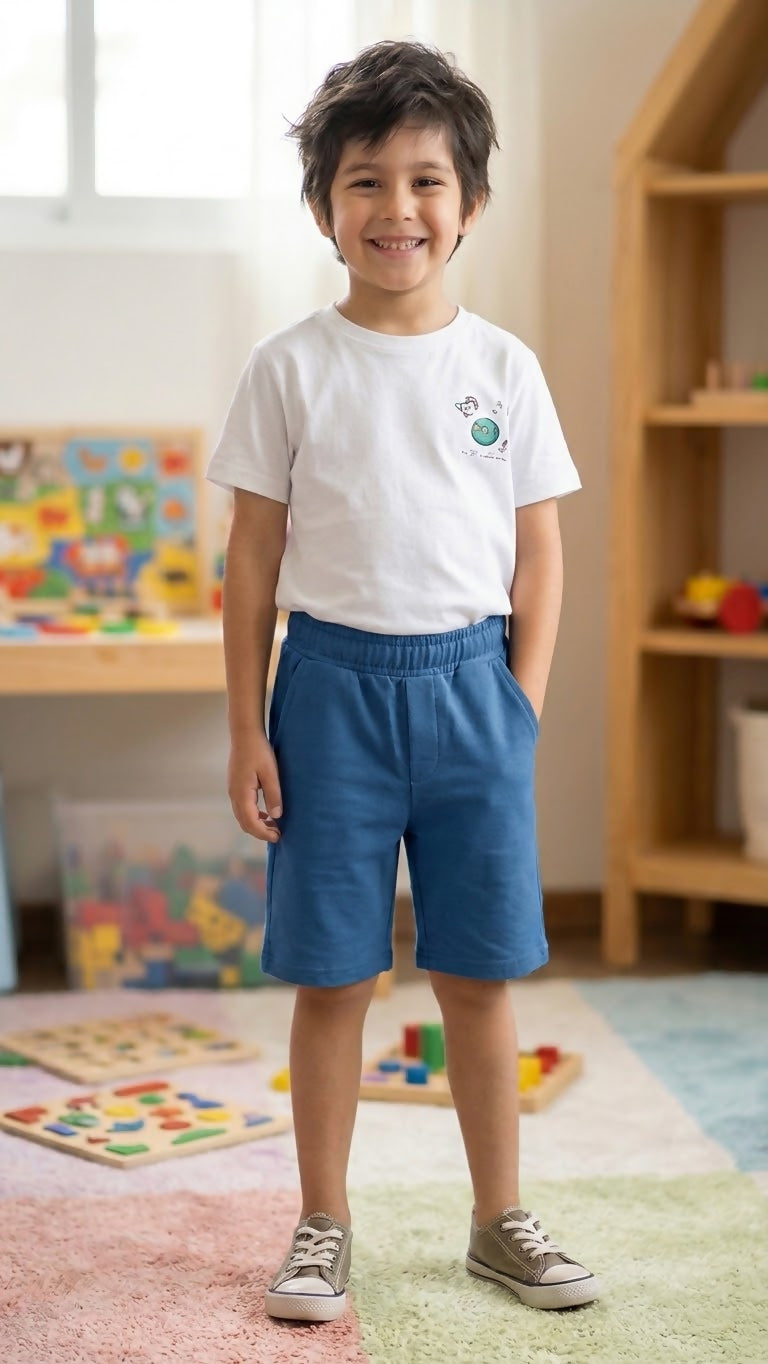 Cotton shorts for boys and girls 6 years