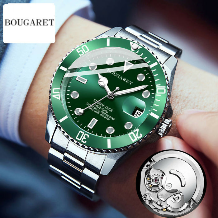 Fan-Exclusive: Luxury Swiss Green Submariner Men's Watch