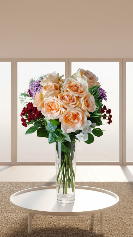 Fresh Rose Flower 80 pieces