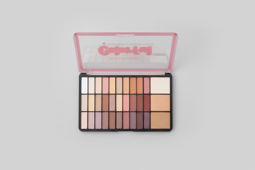 Kiss Beauty Colorful Eyeshadow and Highlighter Palette